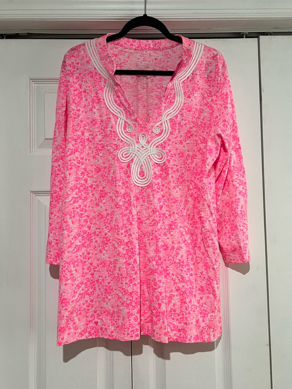 💕🆕 NWT LIlly Pulitzer Kaia Knit Tunic Pink Shandy Invest A Gator XL